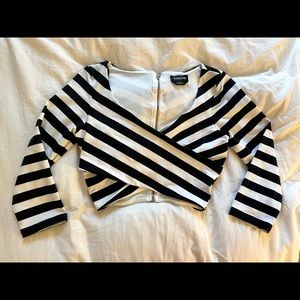 Bebe crop top / size m